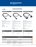 DEVICENET POWER SUPPLY CABLES